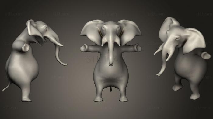 Статуэтки животных Танцующий слон